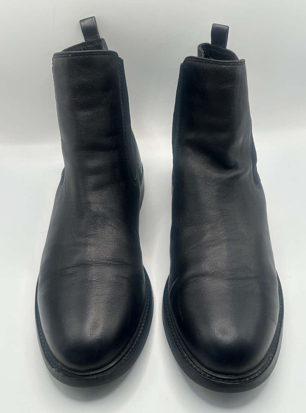 Söfft Aqua Sofft Black Leather Chelsea Boots